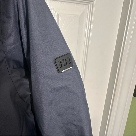 Helly Hansen Women's Senja Plus Parka 3x NWT Waterproof Blue Winter Coat - Picture 3 of 15